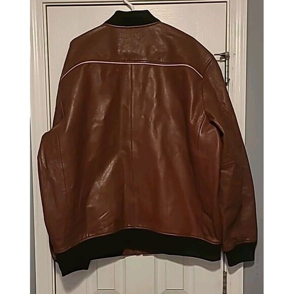 Harley-Davidson 120th Anniversary Mens Sz 2XL Dark Red Leather Jacket 97035-23VM - Picture 3 of 7